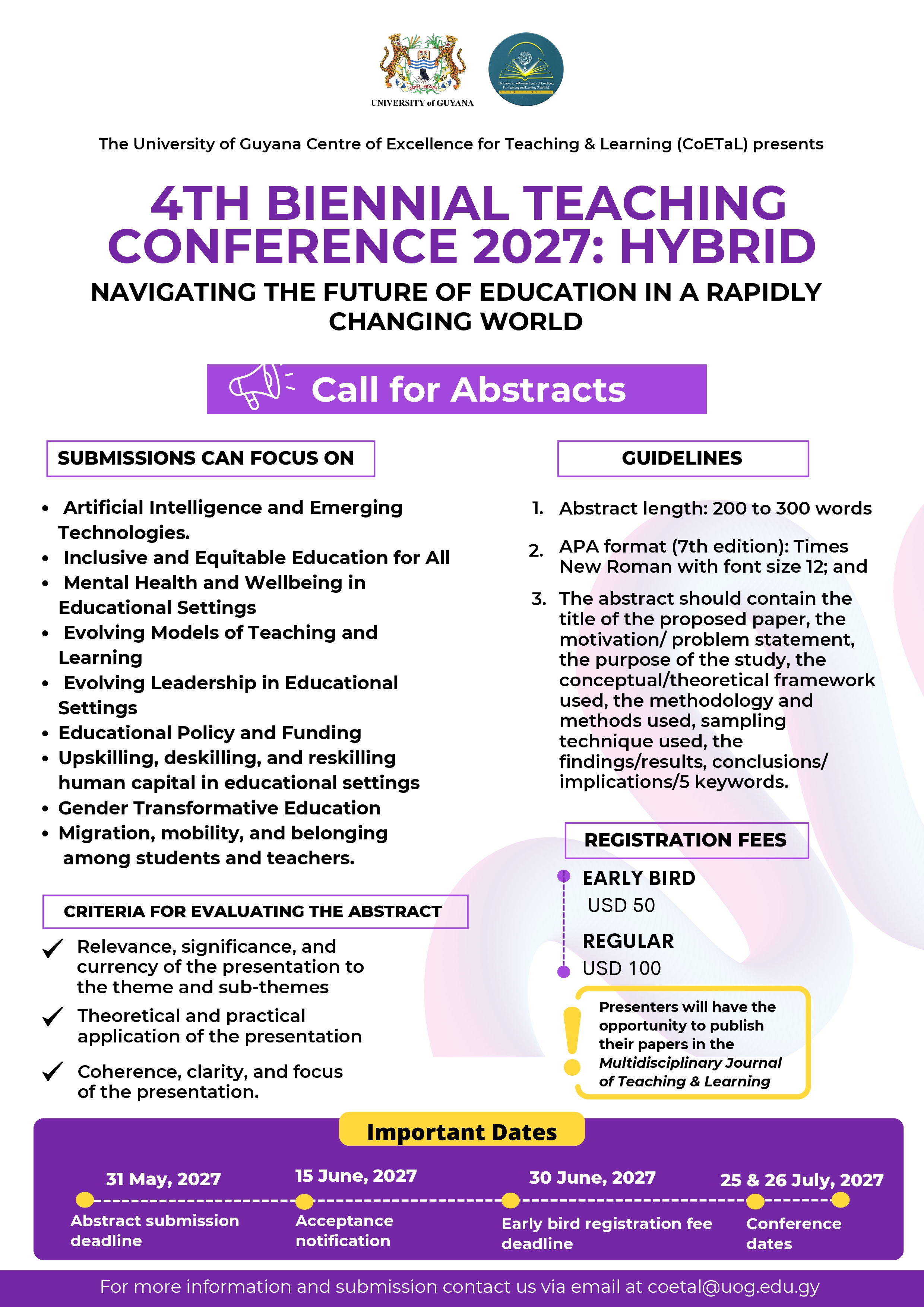 CoETaL 4th Biennial Conference